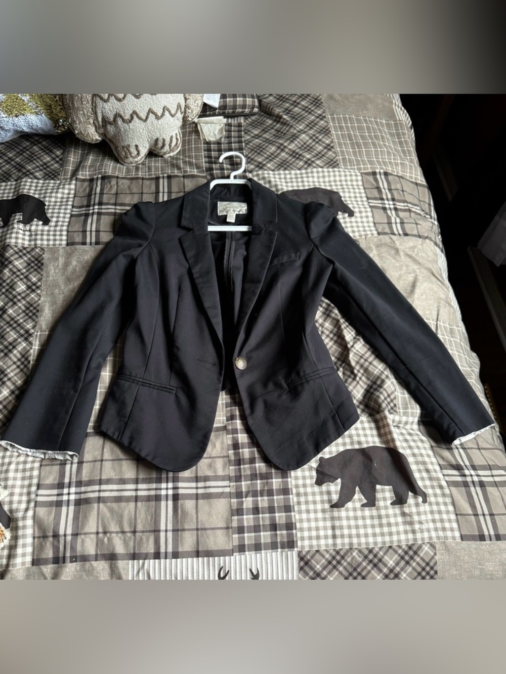 Dynamite black blazer